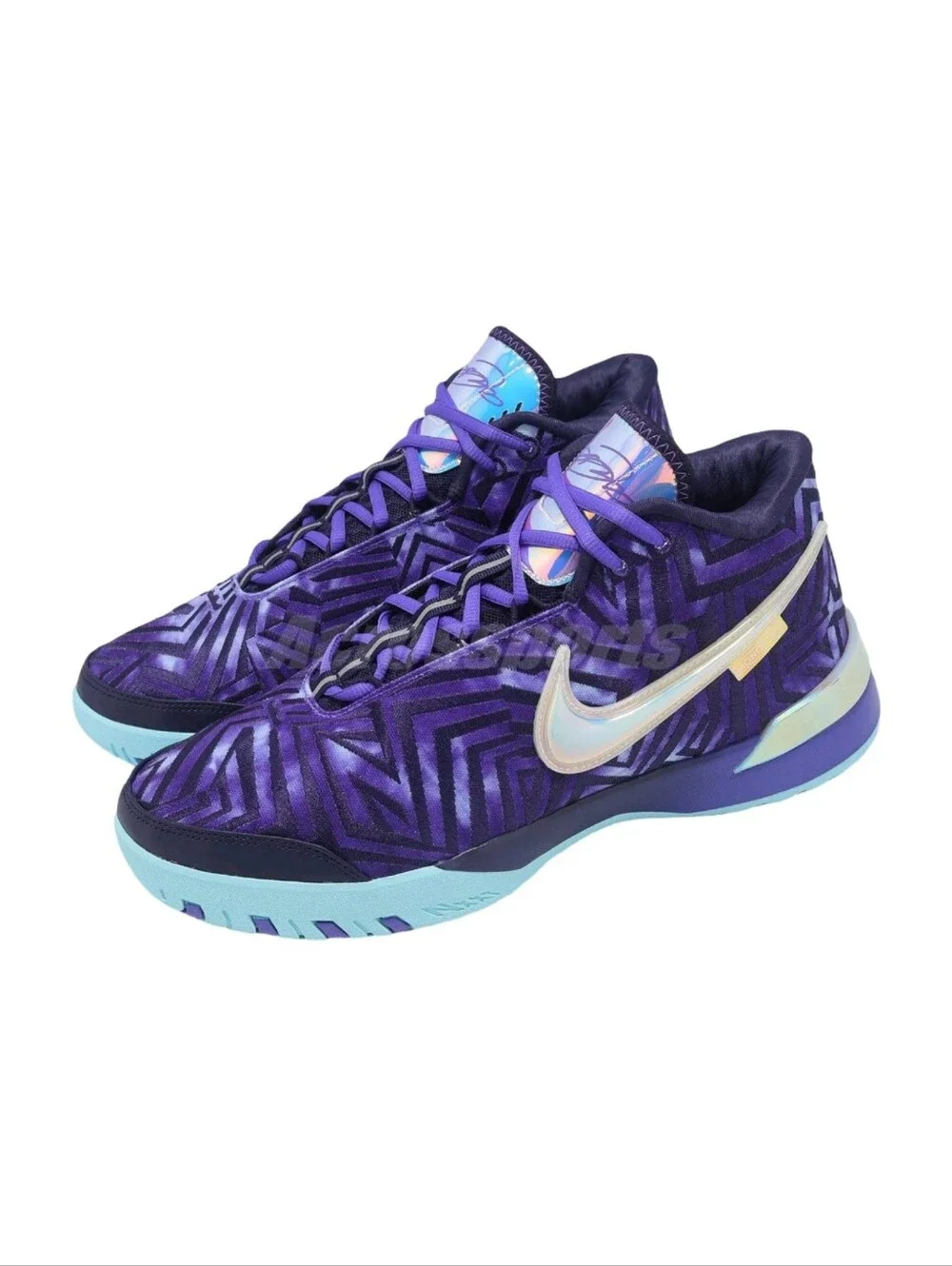 Nike x Monopoly LBJ NXXT Genisus QS EP Persian Violet Men Basketball IB1271-501